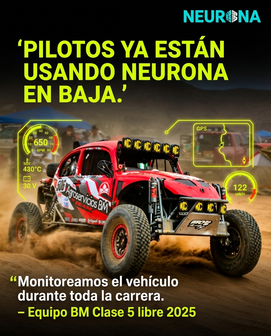 Baja 1000 con Neurona